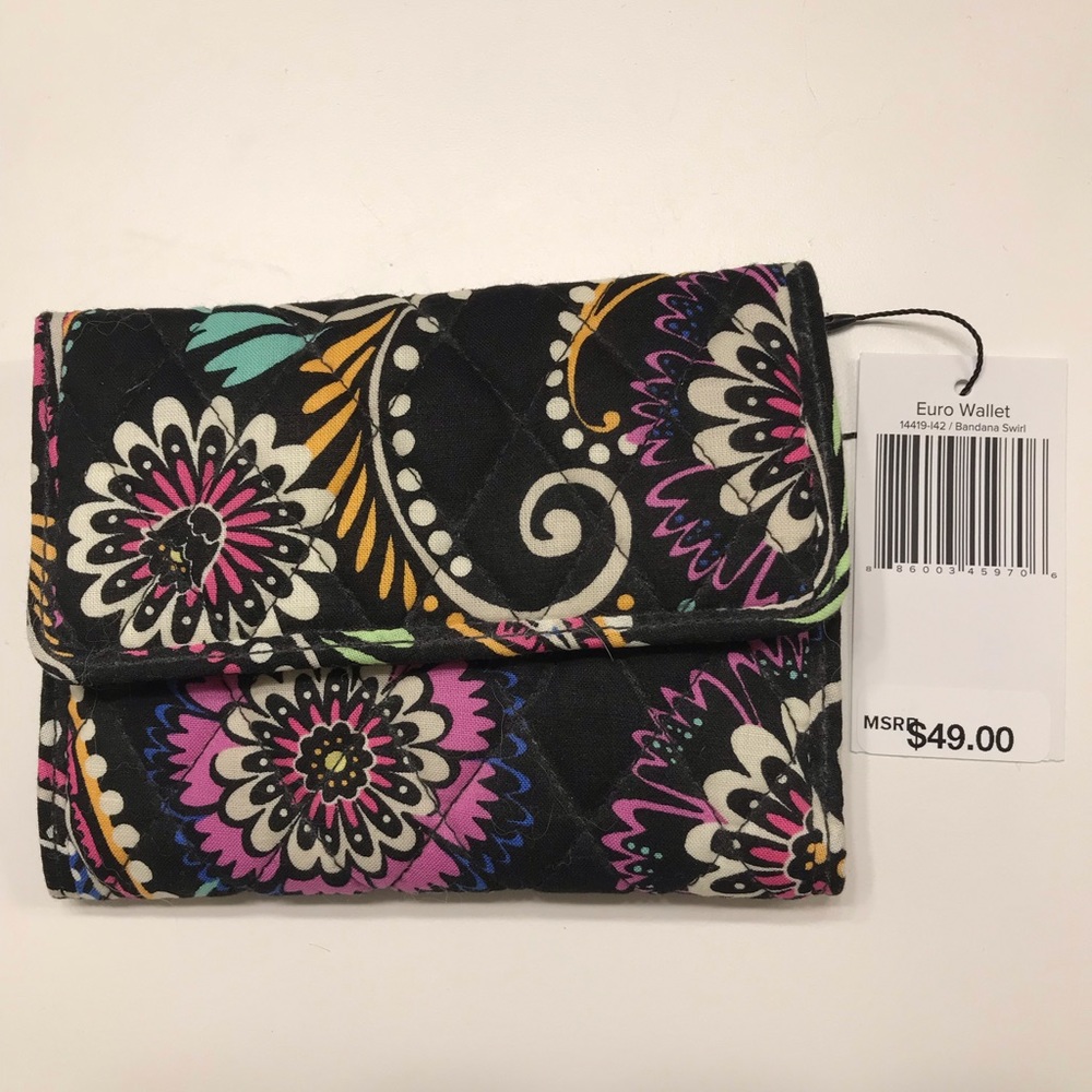 Vera Bradley euro wallet